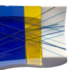 Sailor decorative glass bowl