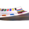 Coloured keys decorative glass bowl - Image 4